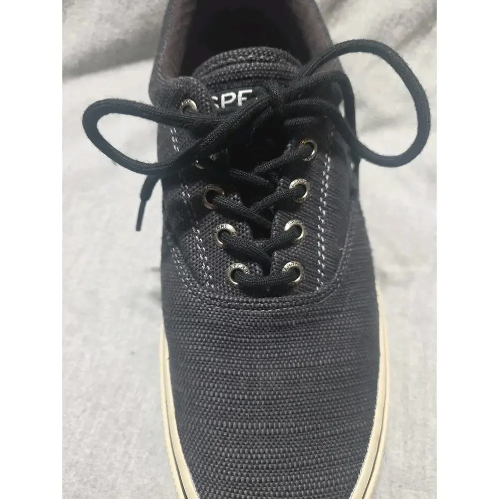 sperry 9 mens Top-sider Memory Foam Canvas Lightly Used